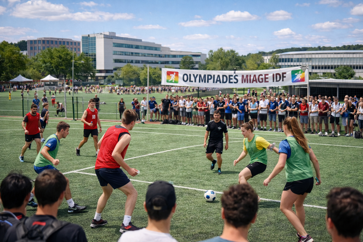 Tournoi de football des Olympiades MIAGE IDF